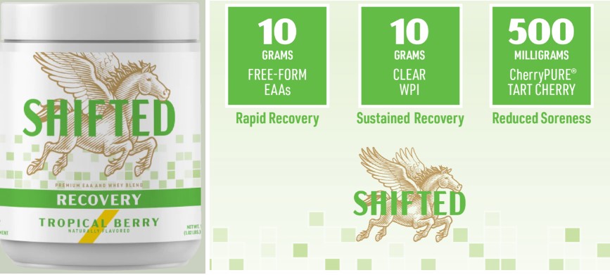 Whey + EAA: The best of both worlds in SHIFTED Recovery