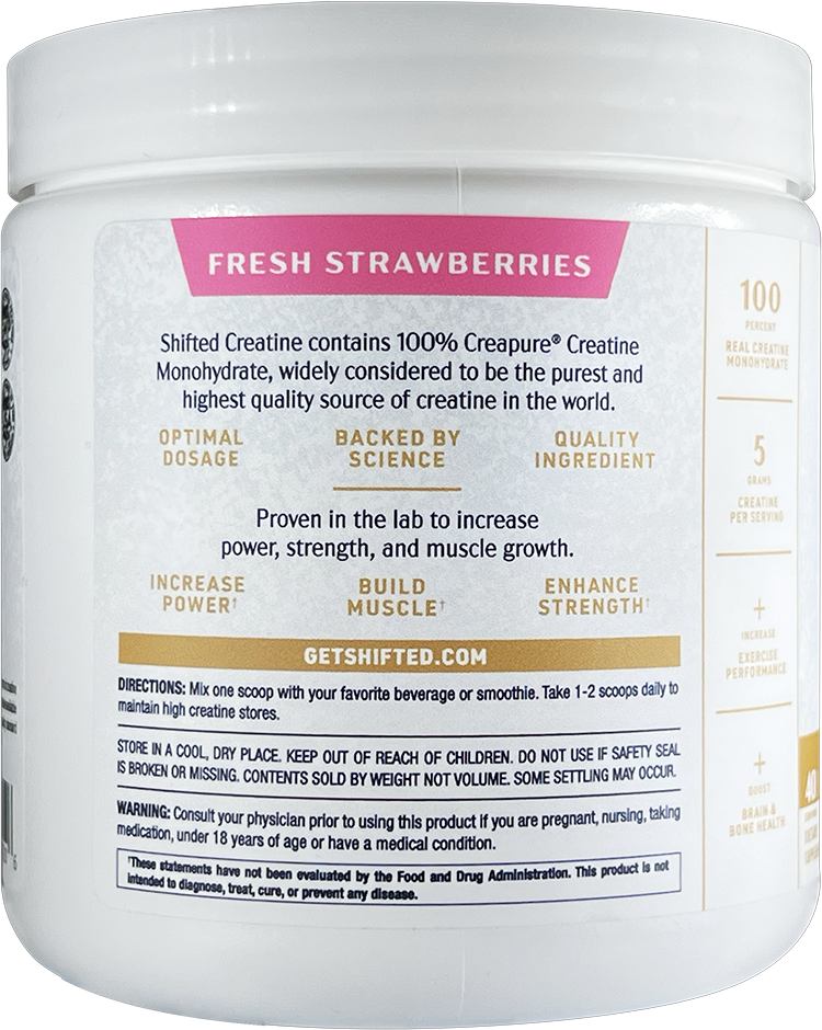 Shifted Flavored Creatine - Fresh Naturally Sweetened CreaPure